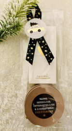 Cadeauset | Kaars in blik  & Lucifers