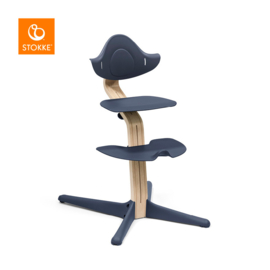 Stokke® Nomi® stoel Naturel Navy