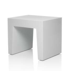 Concrete Seat | White