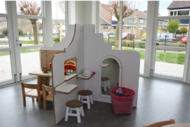 Speelse quatro toogspiegel