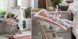 Tripp Trapp® Newborn Set met speelgoedhanger grey