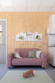 Decor horizontale hangkast skyline incl. 4 schappen