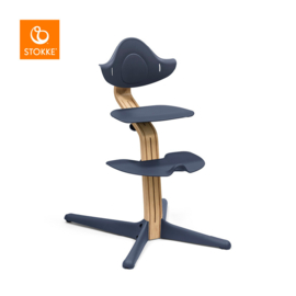 Stokke® Nomi® stoel Eiken Navy