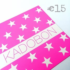 Kadobon €15