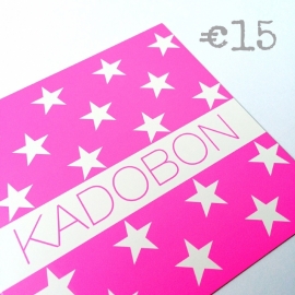 Kadobon €15