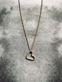 Eigenwijs hartje hanger