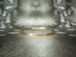 Gouden rinkelarmband
