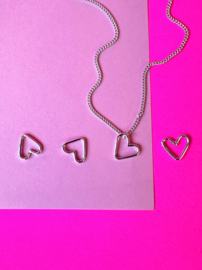 Eigenwijs hartje hanger