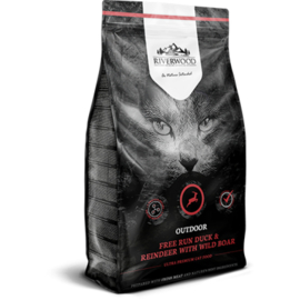 Riverwood Cat Outdoor Duck, Reindeer with Wild Boar 2 kg