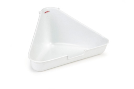 BZ KONIJNENTOILET PIP PLASTIC WIT 35