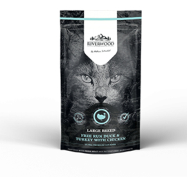 Riverwood Cat Large Breed Duck, Turkey with Chicken 300 gram