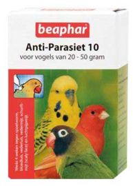 Anti-Parasiet 10 voor vogels van 20-50 gram