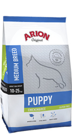 Arion Original Puppy Medium kip&rijst 3 kg