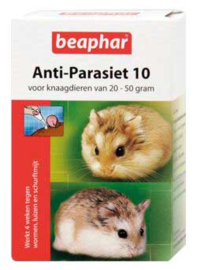 Anti-Parasiet 10 voor knaagdieren van 20-50 gram
