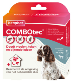 COMBOtec hond 10-20 kg 2 pipetten