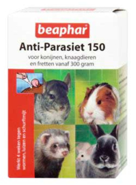 Anti-Parasiet 150 voor konijnen, knaagdieren en fretten vanaf 300 gram