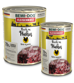 Bewi- Dog blik rijk aan Kip 400gram