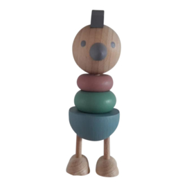 wooden stacking toy - nordic