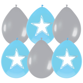 Balloons Star/Hart blue