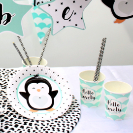 Cups "Hello Lovely" Penguin black/mint