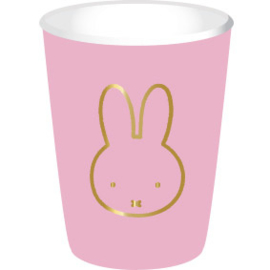 Cups Miffy with gold accent