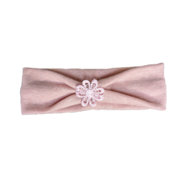 Baby headband lace with flower