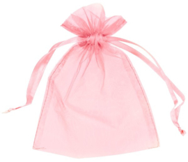 Babyshower uitdeelzakjes roze