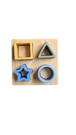 Silicone puzzle star