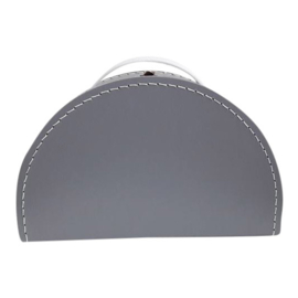 halfmoon suitcase grey