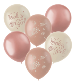 Ballonnen baby girl "Vintage Flower"