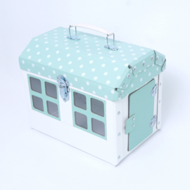 suitcase house mintgreen