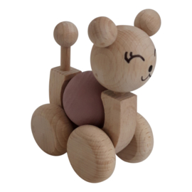 Animal with spinning ball