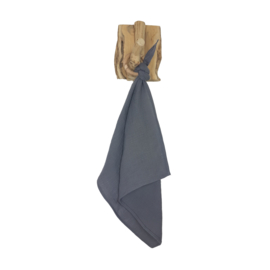 Tutteldoek hydrofiel stone grey