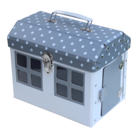 suitcase house grey