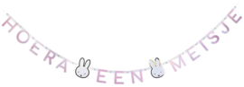 Lettergarland Miffie pink