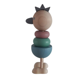 wooden stacking toy - nordic