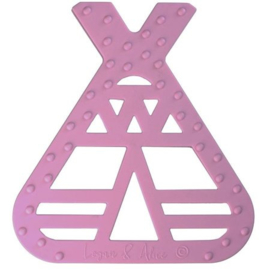 Teether Teepee pink Logan&Alice