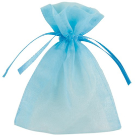 Babyshower uitdeelzakjes blauw