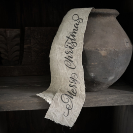 Shabby lint 'Merry Christmas (L 95 cm.)