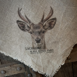 Shabby linnen  'Ree' (45x45 cm)