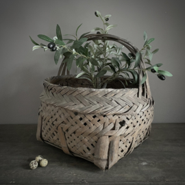 Authentieke Chinese pluk mand x (H 47 cm)