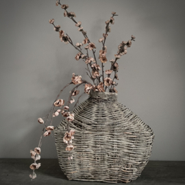 Zijden bloesemtak 'Cappuchino' (120 cm)