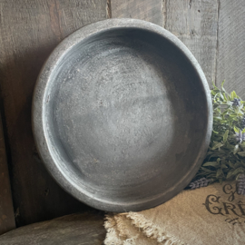 Aardewerken schaal  ( Dia 21,5 cm.)