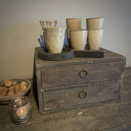 Ladebak/ console 'driftwood' (br. 35,5 cm.)