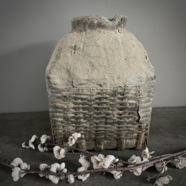 Authentieke Chinese vis leemmand f (42 cm hoog)