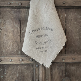 Shabby linnen  'Cheville' (45x45 cm)