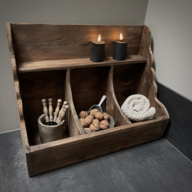 3-vaks Gruttersbak 'Nieuw' (Br 50 cm.)