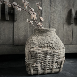 Authentieke Chinese vis leemmand x (40 cm hoog)