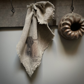 Shabby linnen  'Hooglander kleur' (45x45 cm)