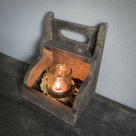 Houten bakje Luksa (L 25 cm)